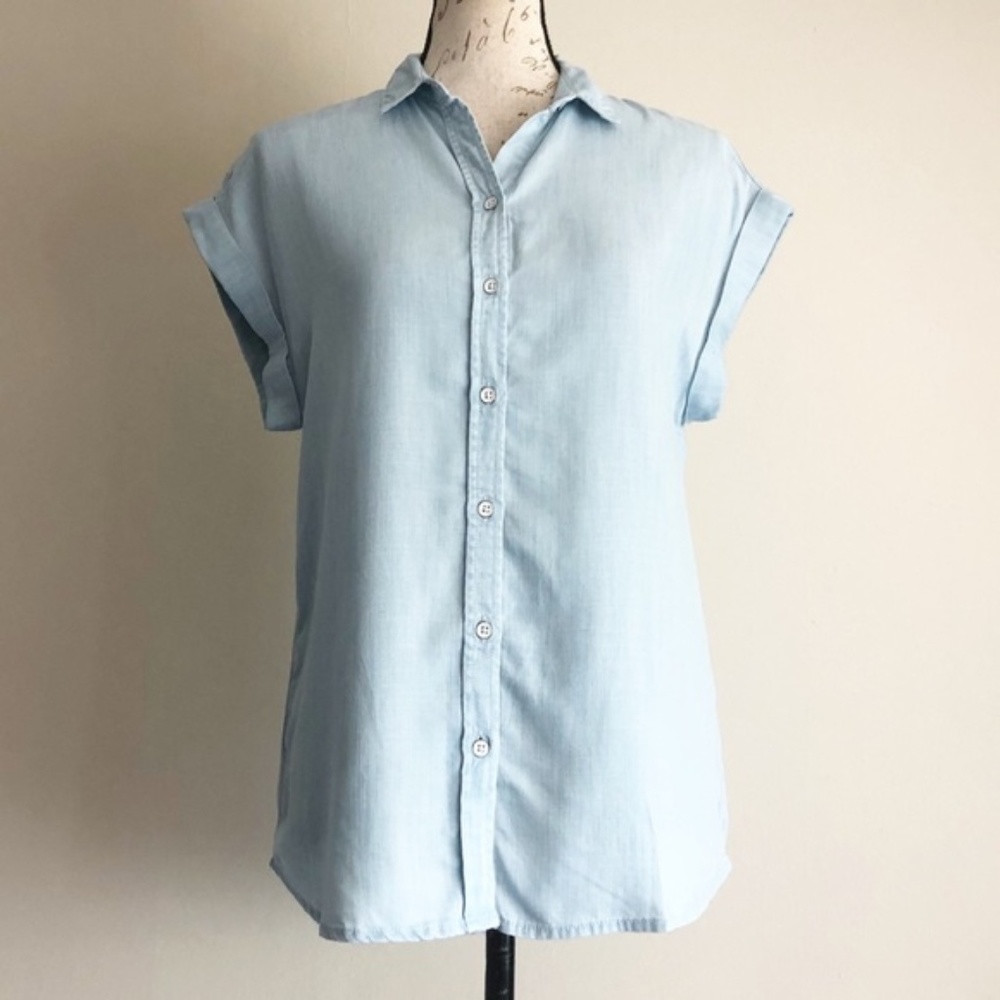 Beach Lunch Lounge Bella Button Down Shirt Sz XS
